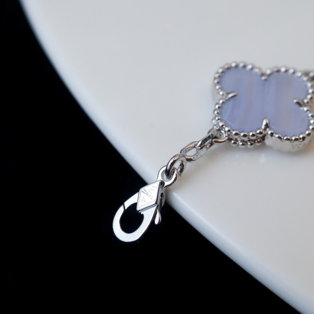 Van Cleef & Arpels Alhambra Blue Opal Bracelet